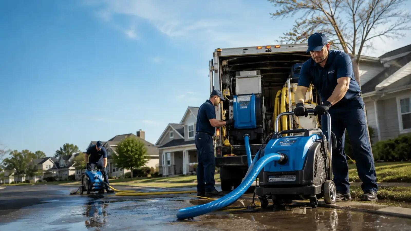 Flood Damage Cleanup in Old Washington, OH